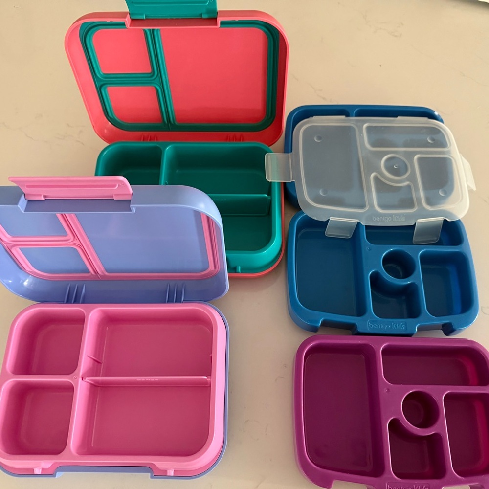 Bento Kids Colorful Lunch Box Set